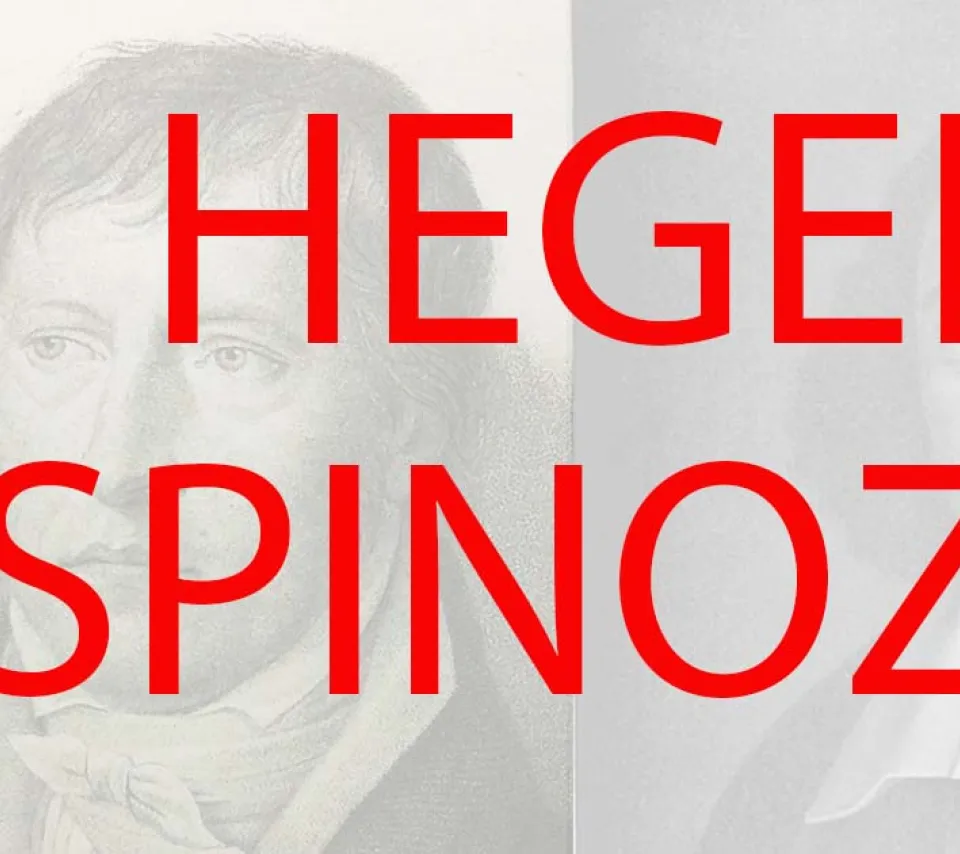 Hegel Spinoza