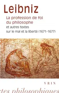Couverture du livre de Leibniz, La profession de foi du philosophe