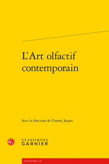 Couverture du livre de Chantal Jaquet, L'art olfactif contemporain