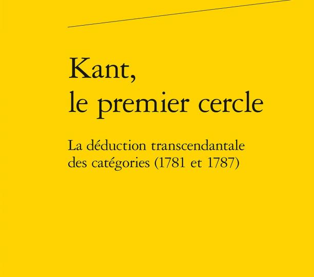 Kant, le premier cercle